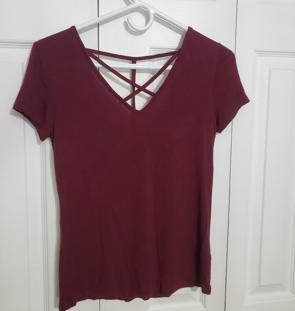 NWOT Strappy back t-shirt